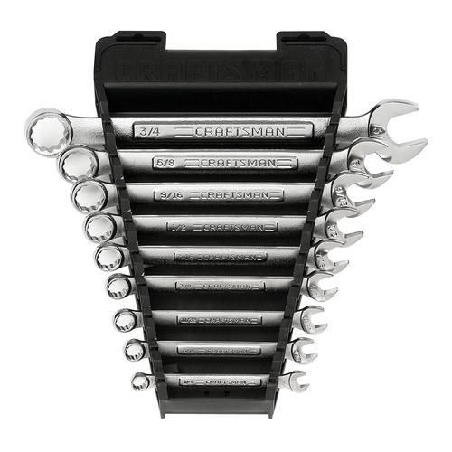 Craftsman 9 pc. Metric 12 pt. Combination Wrench Set at Craftsman.com