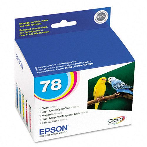 Epson Stylus Photo Inkjet Cartridge Five-Pack
