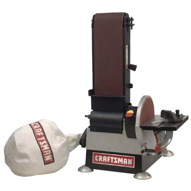 Craftsman 22593 6 x 9 Belt/Disc Sander with Dust Collection Sears