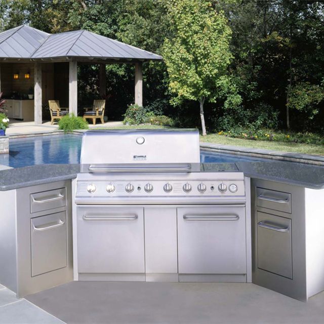 Kenmore Elite 16699 Grill Island Kit, Panama Gray Sears Outlet