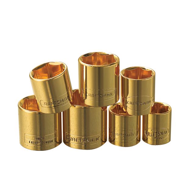 Craftsman 7 pc. Socket Set, Vintage Gold Logo Shop Your Way Online