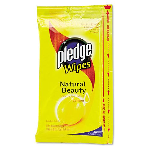 JohnsonDiversey Lemon Scent Wet Wipes, Cloth, 7 x 10, 18/pack at Kmart.com