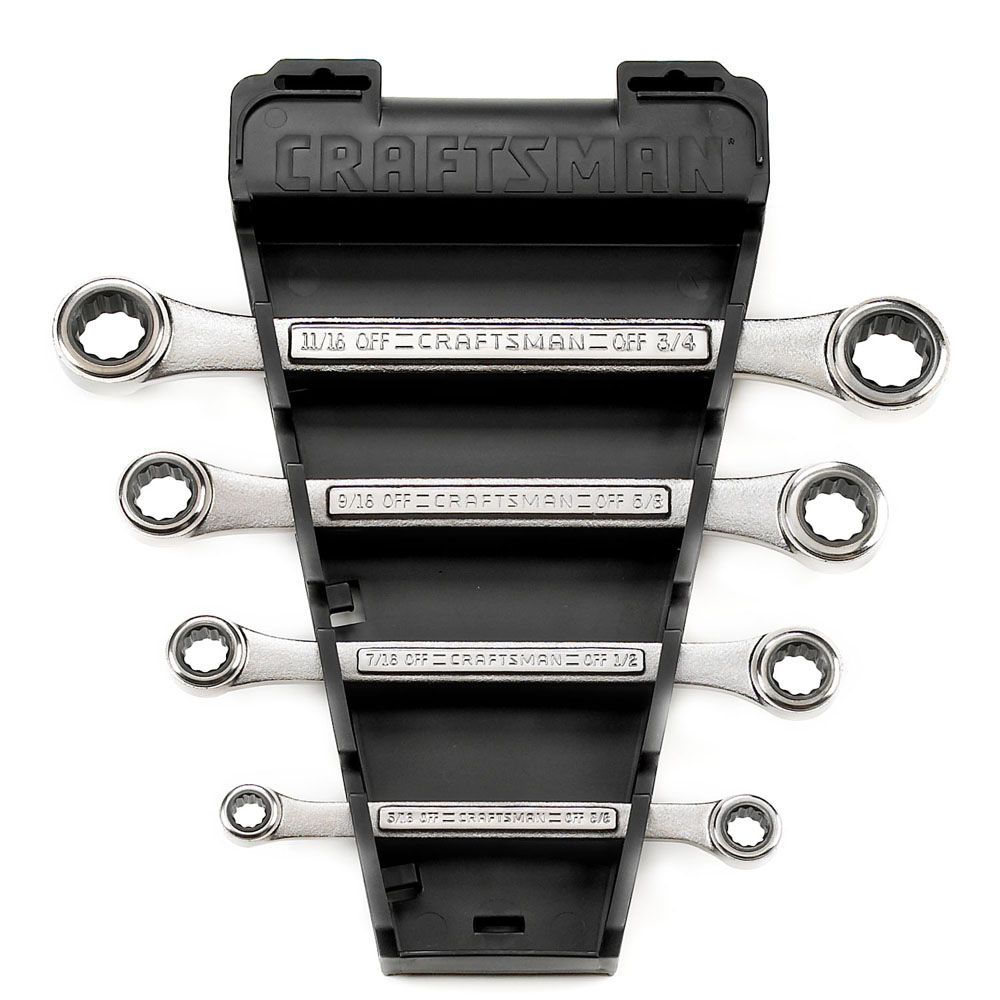 Craftsman 42446 4 pc. Standard Pawless Double Box End Ratcheting