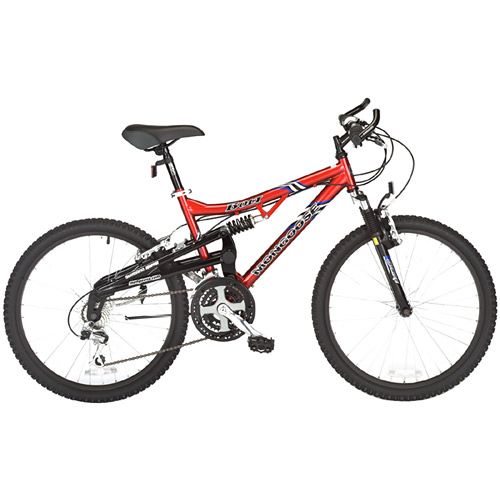 Mongoose Bolt Full Suspension Mountain Bike Boys at mygofer.com