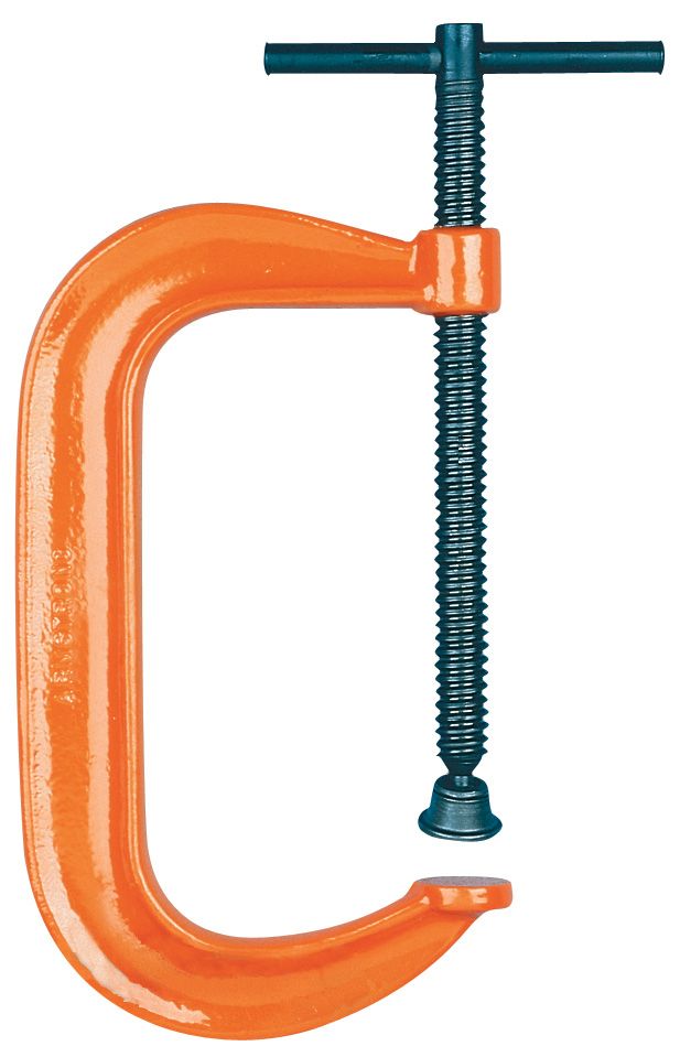 Armstrong C Clamp, Deep Throat Pattern, High Visibility Finish, Safety 