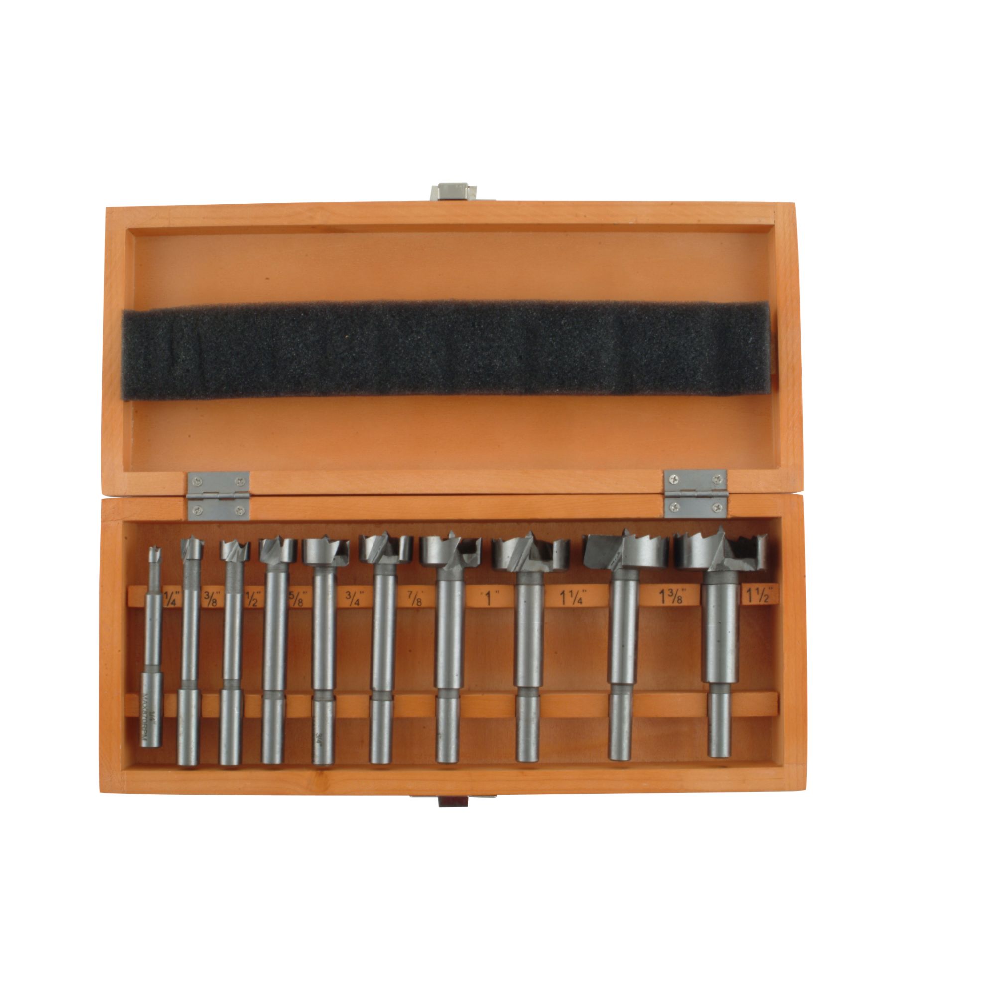 Skil 10 Pc. Forstner Bit Set with Wooden Storage Box Shop Your Way