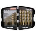 21 pc. Titanium Coated Drill Bit Set