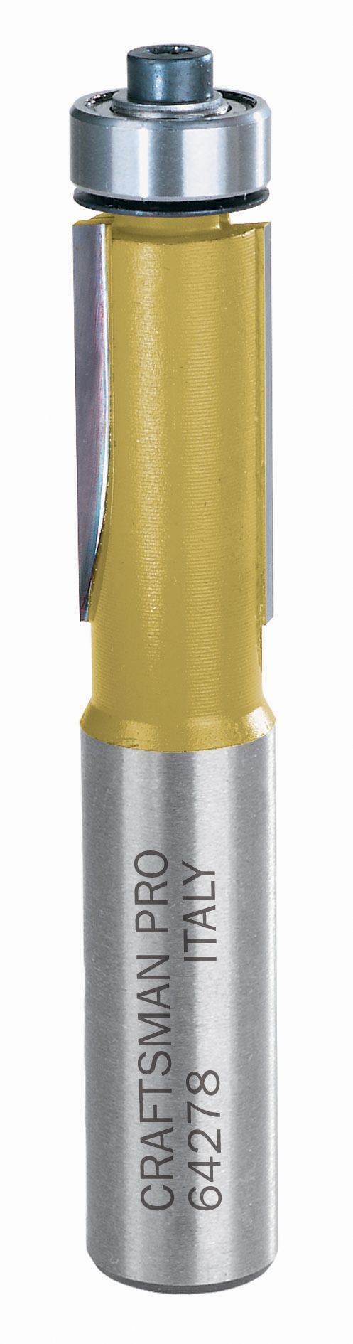 Craftsman Professional 1/2 in. Diameter 2-Flute Flush Trimming Router Bit, 1/2 Shank at Craftsman.com