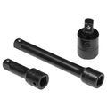 3 pc. Impact Accessory Set 1/2-in drive