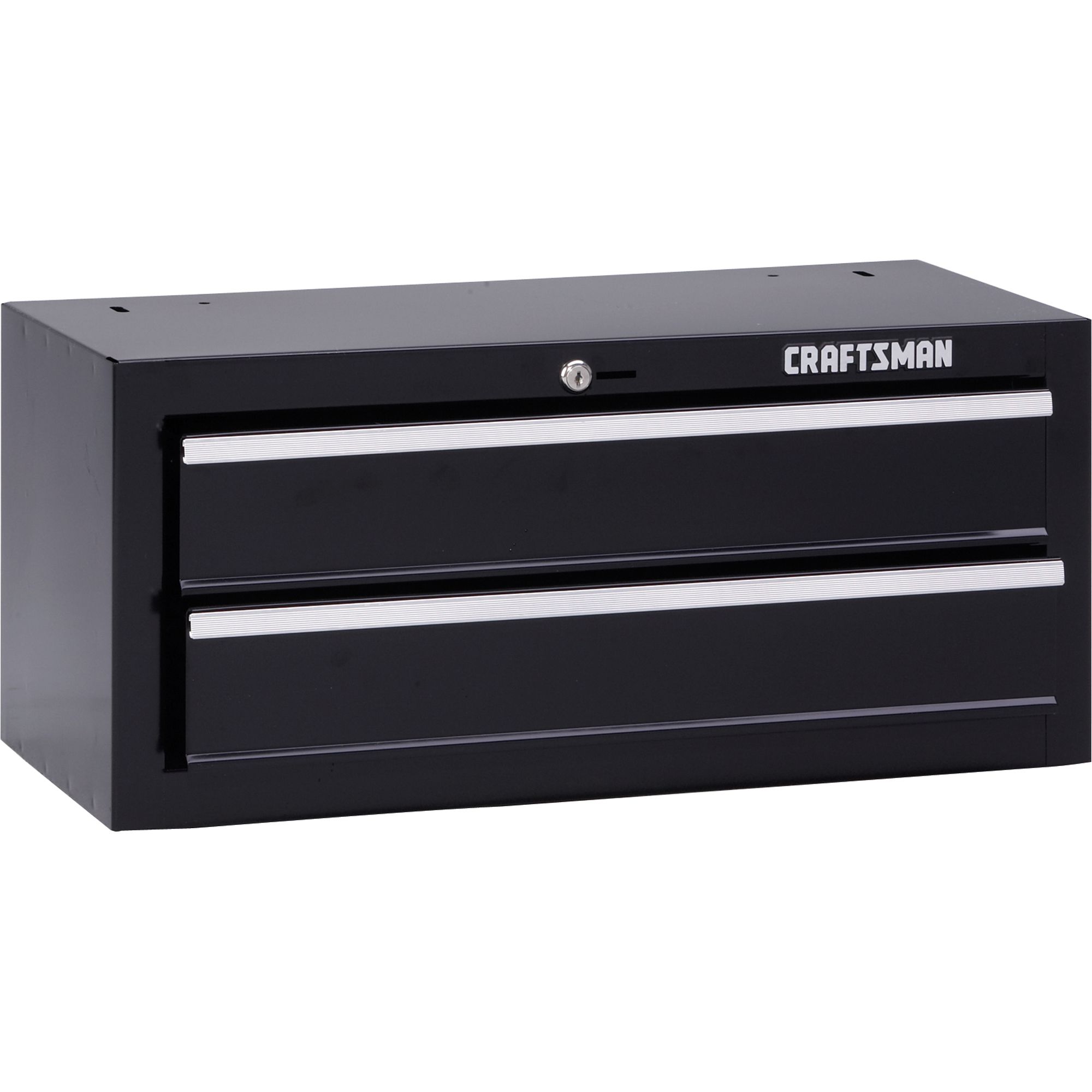 Craftsman 26 Wide 2-Drawer Basic Middle Chest - Black