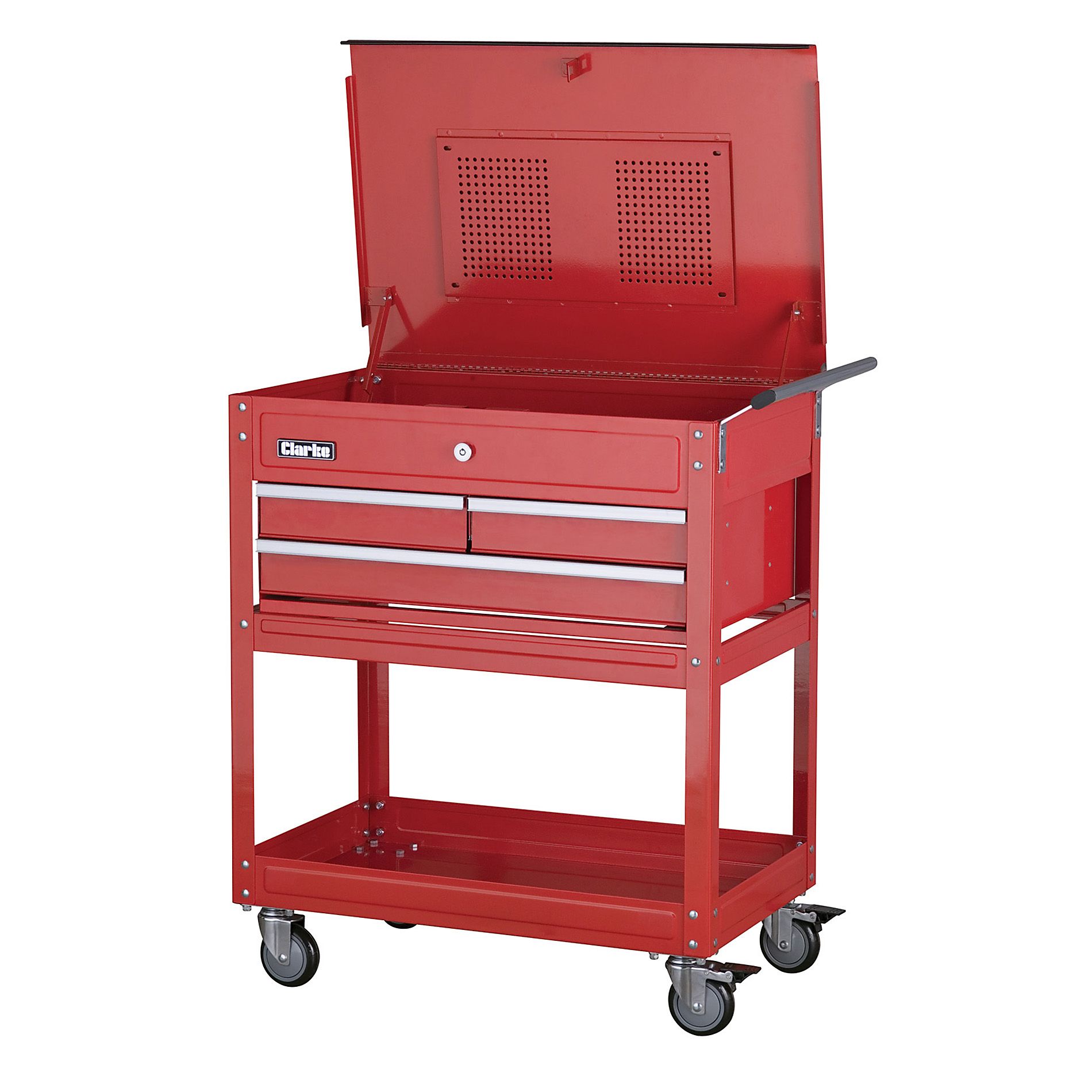 Clarke HT5520 201/2" Deluxe 3Drawer Mechanics Cart Sears Outlet