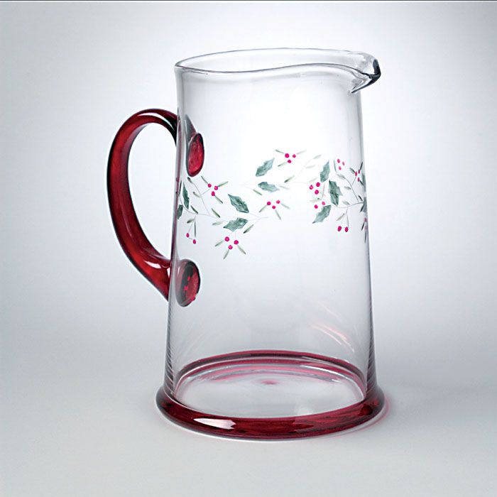 Winterberry Water Pitcher