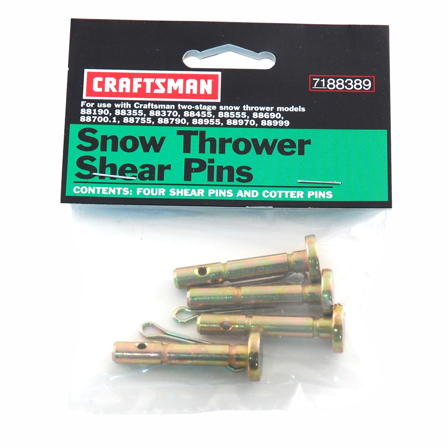 Craftsman Snowblower Shear Pins at Craftsman.com