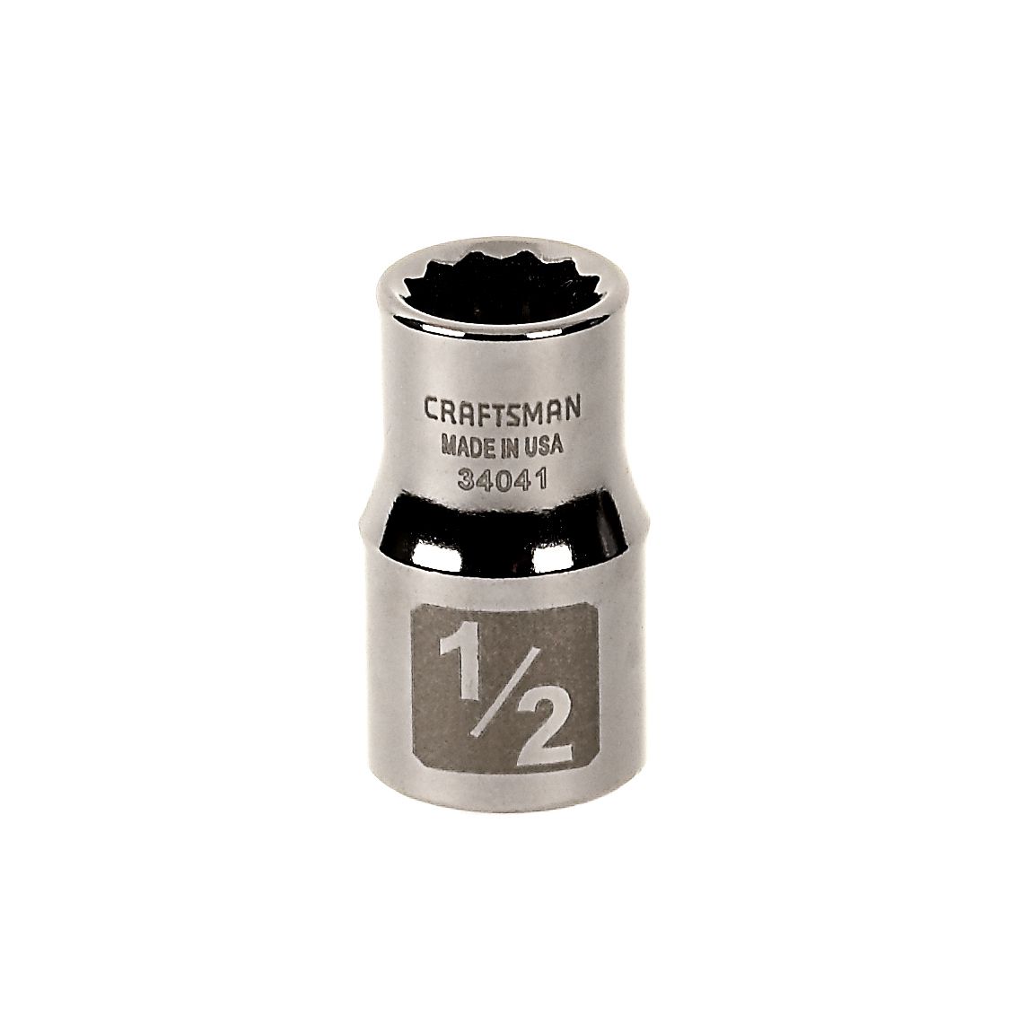 Craftsman 1/2 in. Easy-To-Read Socket, 12 pt. STD, 1/2 in. drive at Craftsman.com
