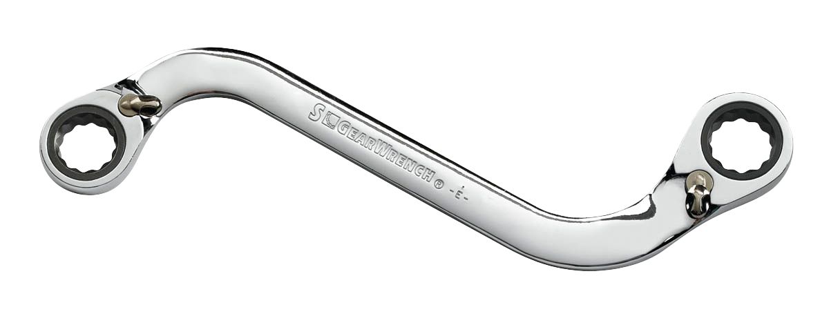 GearWrench 3/4 x 7/8 in. S-shape Box-End Wrench, Reversible Ratcheting at Sears.com