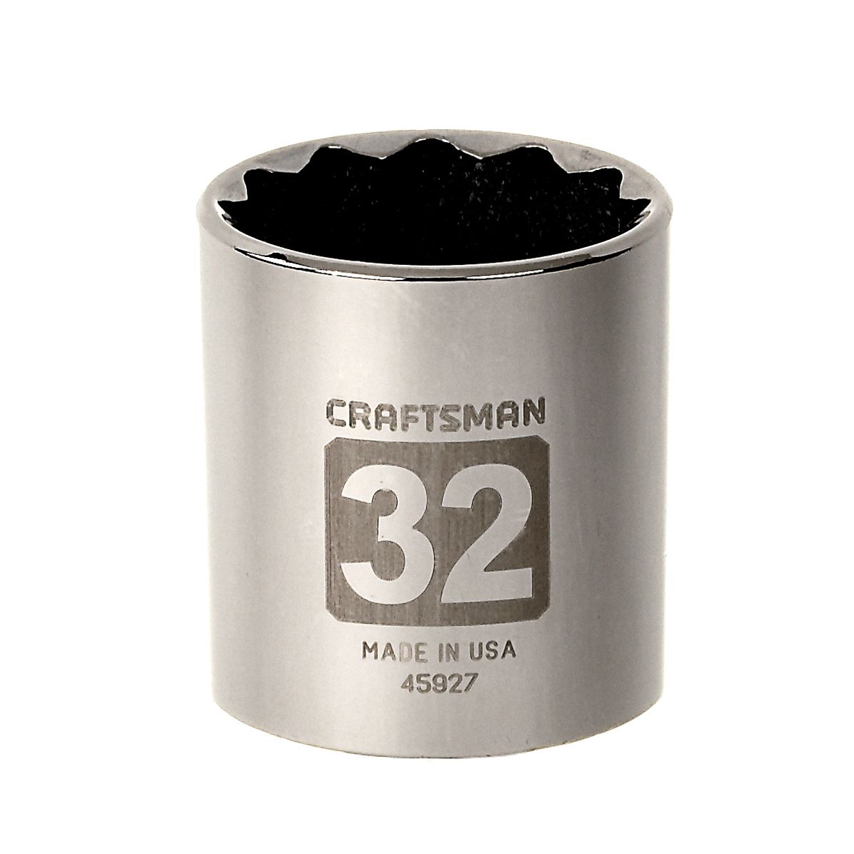 Craftsman 32mm Easy-to-Read Socket, 12 pt. STD, 1/2 in. drive at Craftsman.com