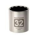 32mm Easy-to-Read Socket, 12 pt. STD, 1/2 in. drive