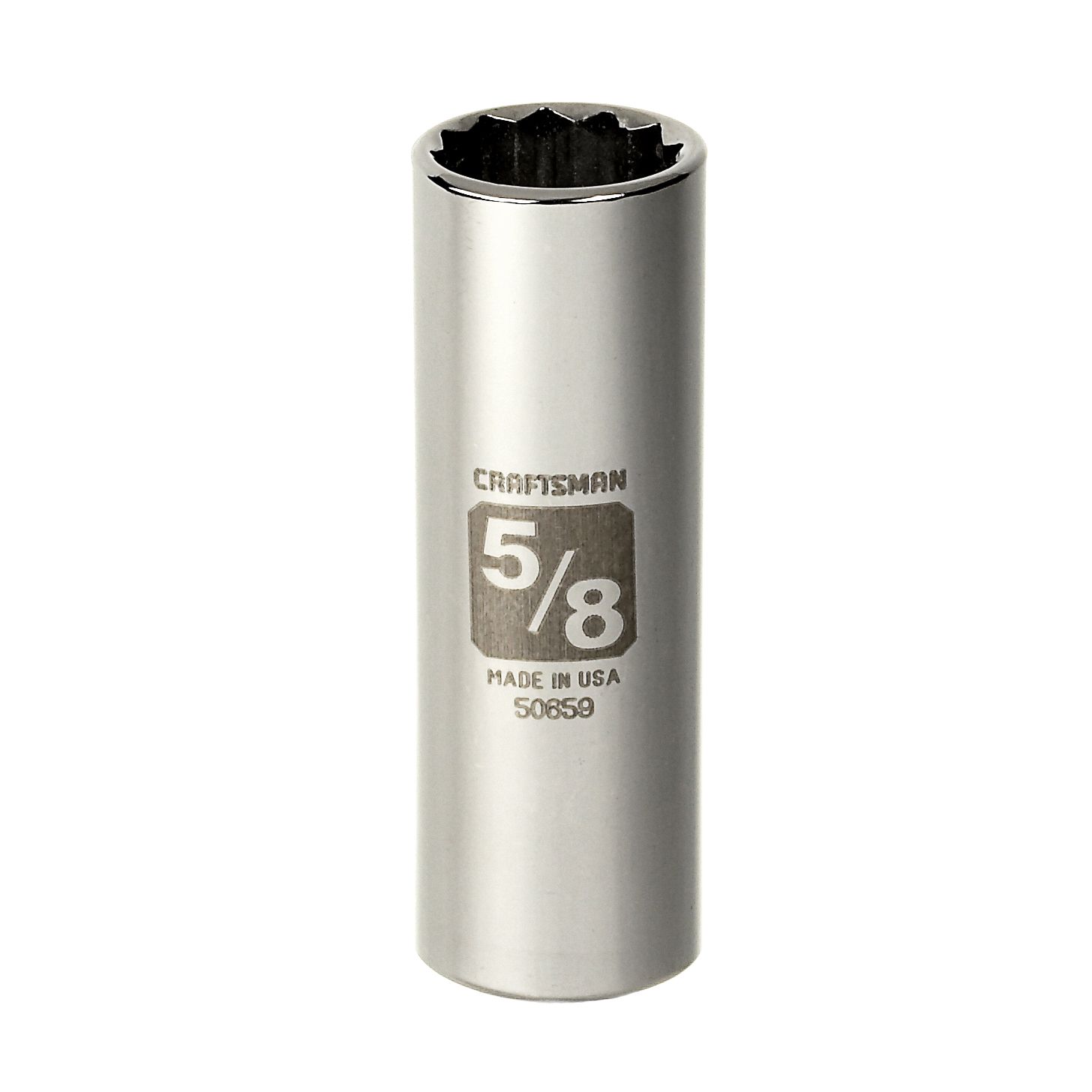 Craftsman 5/8 in. Easy-to-Read Socket, 12 pt. Deep STD, 3/8 in. drive at Craftsman.com