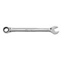 15mm Flat Full Polish Ratcheting Combination Wrench