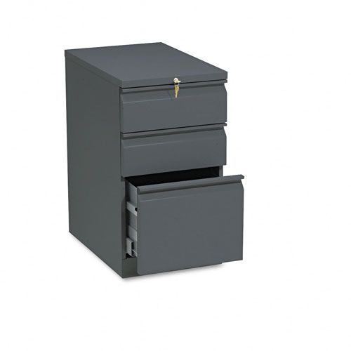 HON 3-Drawer Mobile Pedestal File, 22-7/8"d, Charcoal at Kmart.com