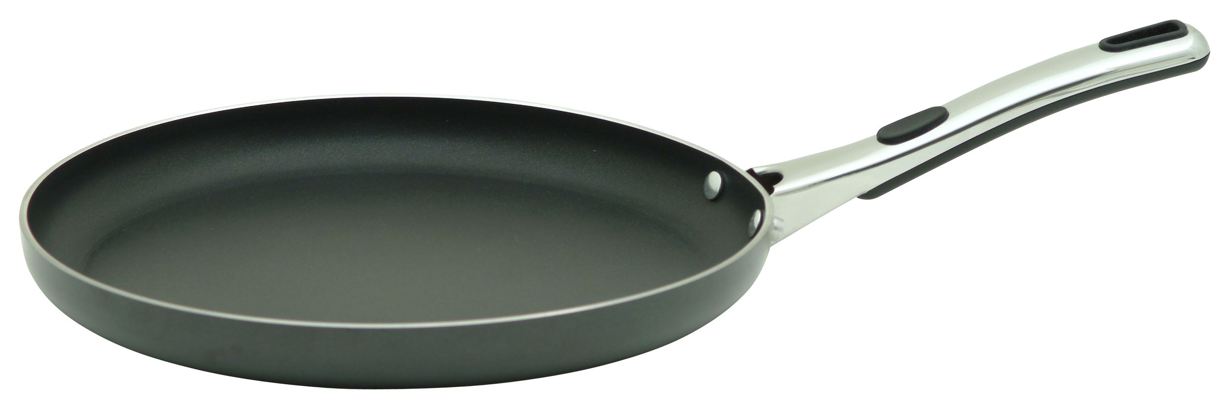 Kenmore 11 in. Nonstick Aluminum Round Griddle Black