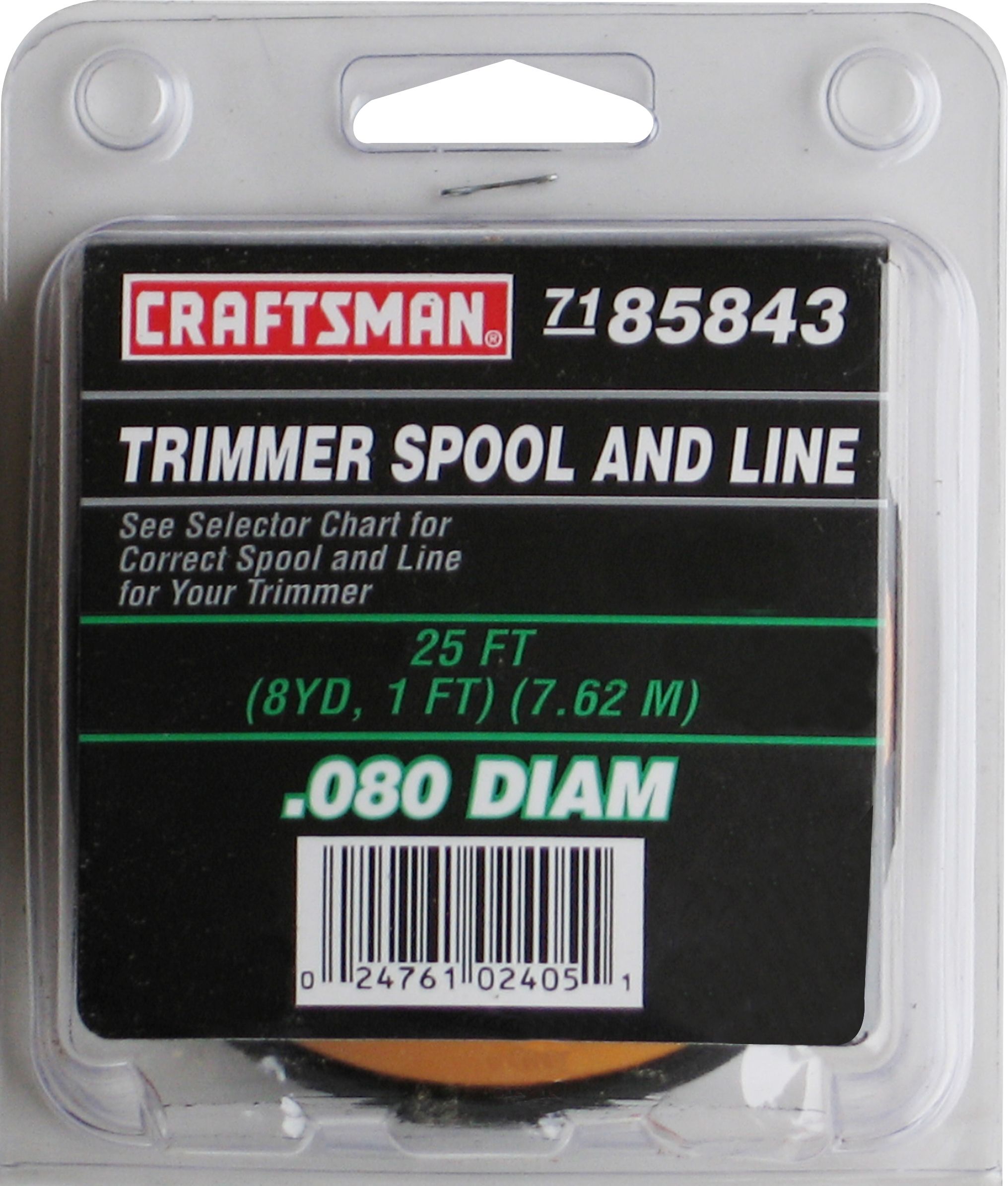 Craftsman .080" Smart Advance&trade; Gas/Electric SST Replacement Spool Trimmer Line at Sears.com