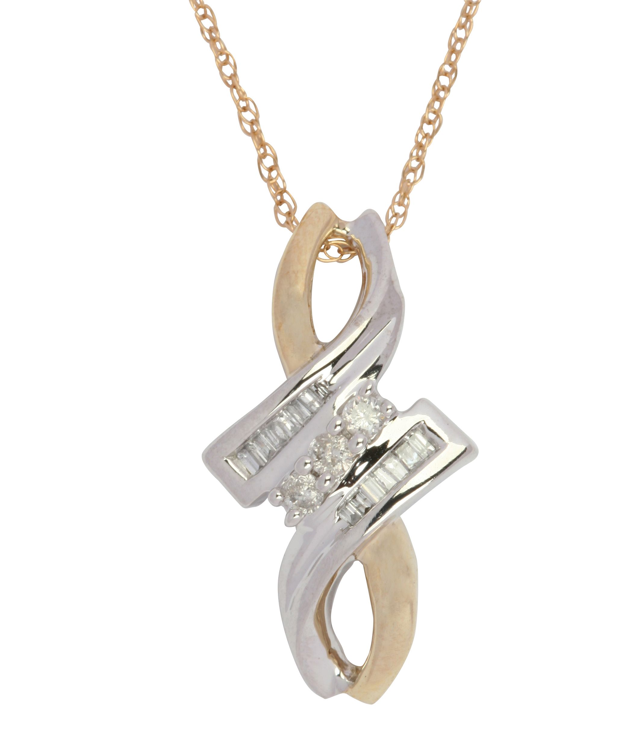 1/4 cttw Diamond 3-Stone Pendant at Sears.com