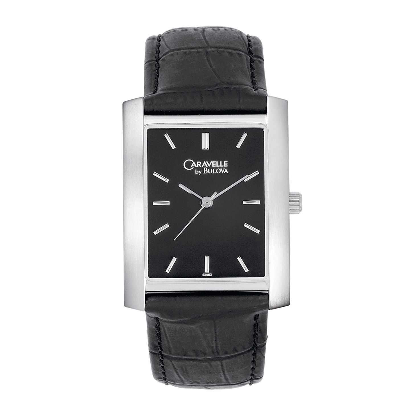 Caravelle Mens Dress Watch with Black Dial at Sears.com