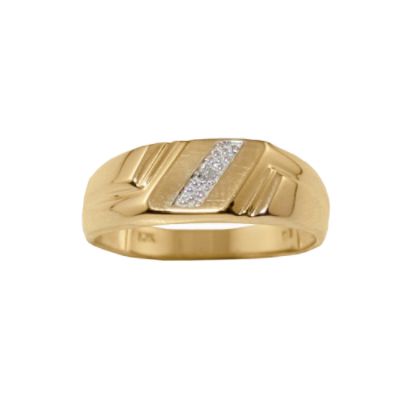 Mens Diamond Accent Ring_in Size 10