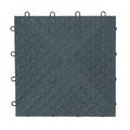 Tile Floor Covering - Charcoal, 4 pack