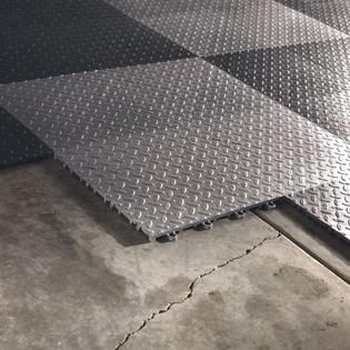 Gladiator 48-Pack Charcoal Garage Floor Tile