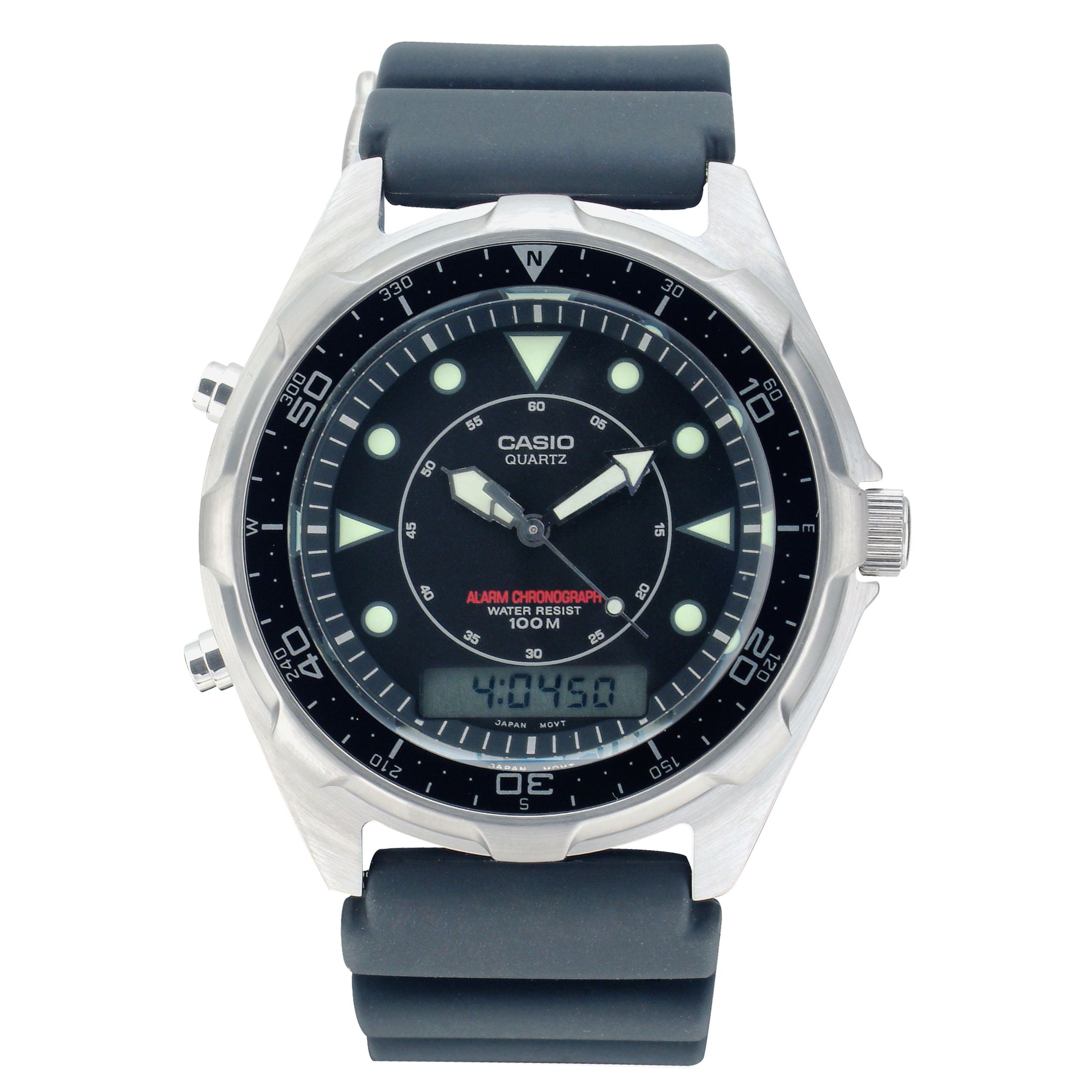 Casio Mens Sport Calendar Day Watch with Black Dial and Black Band at Sears.com