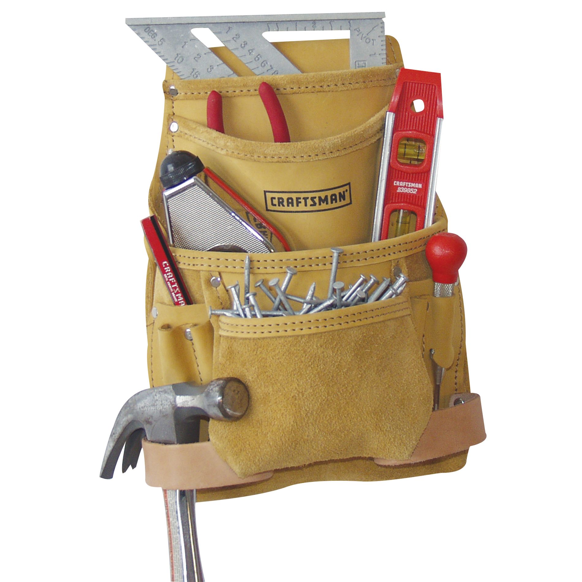 Craftsman 48445 10Pocket Nail & Tool Pouch Sears Outlet