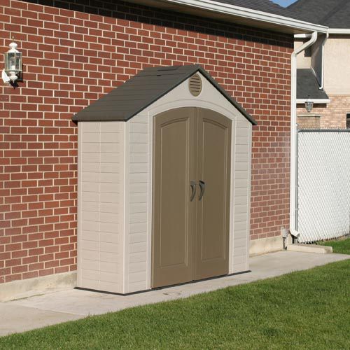 Great Storage Shed For Grill and Miscellaneous Storage