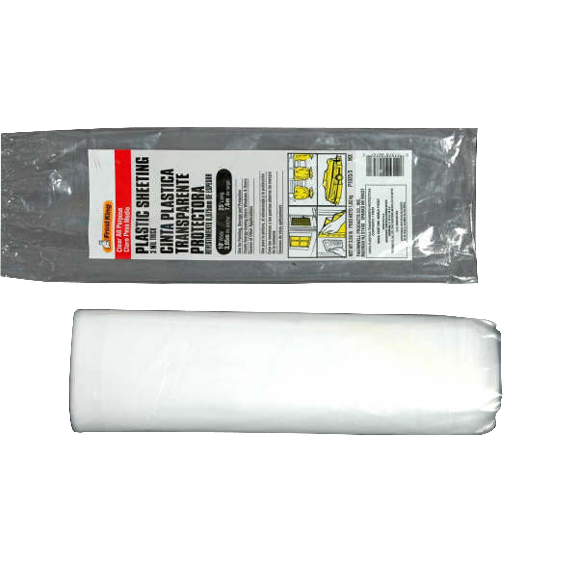 Frost King Polyethylene Sheeting, 10 ft. X 25 ft. X 3 mil - Clear at Kmart.com