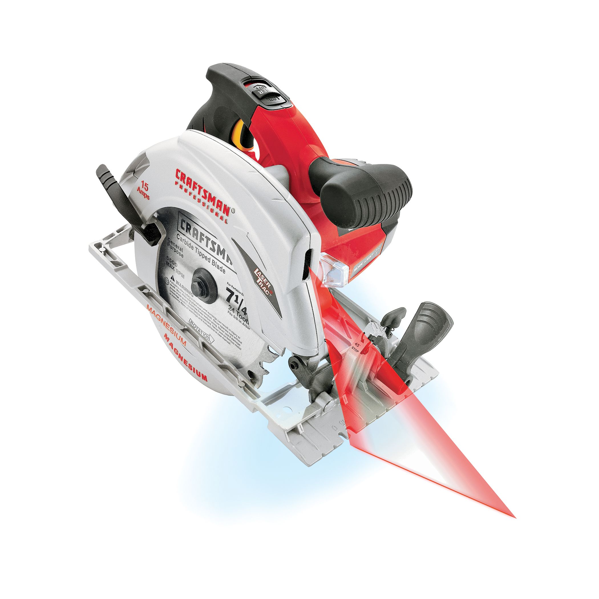 Craftsman Professional 27311 15 amp Corded 71/4" Circular Saw with