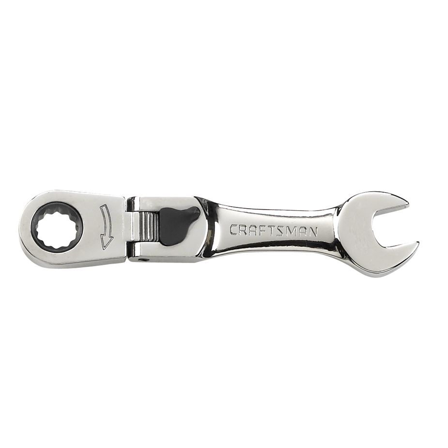 Craftsman 3/8 in. Stubby Locking Flex Ratcheting Combination Wrench at Craftsman.com