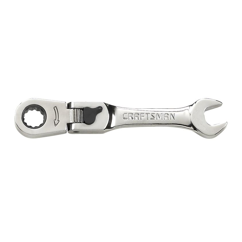 Craftsman 8mm Stubby Locking Flex Ratcheting Combination Wrench at Craftsman.com