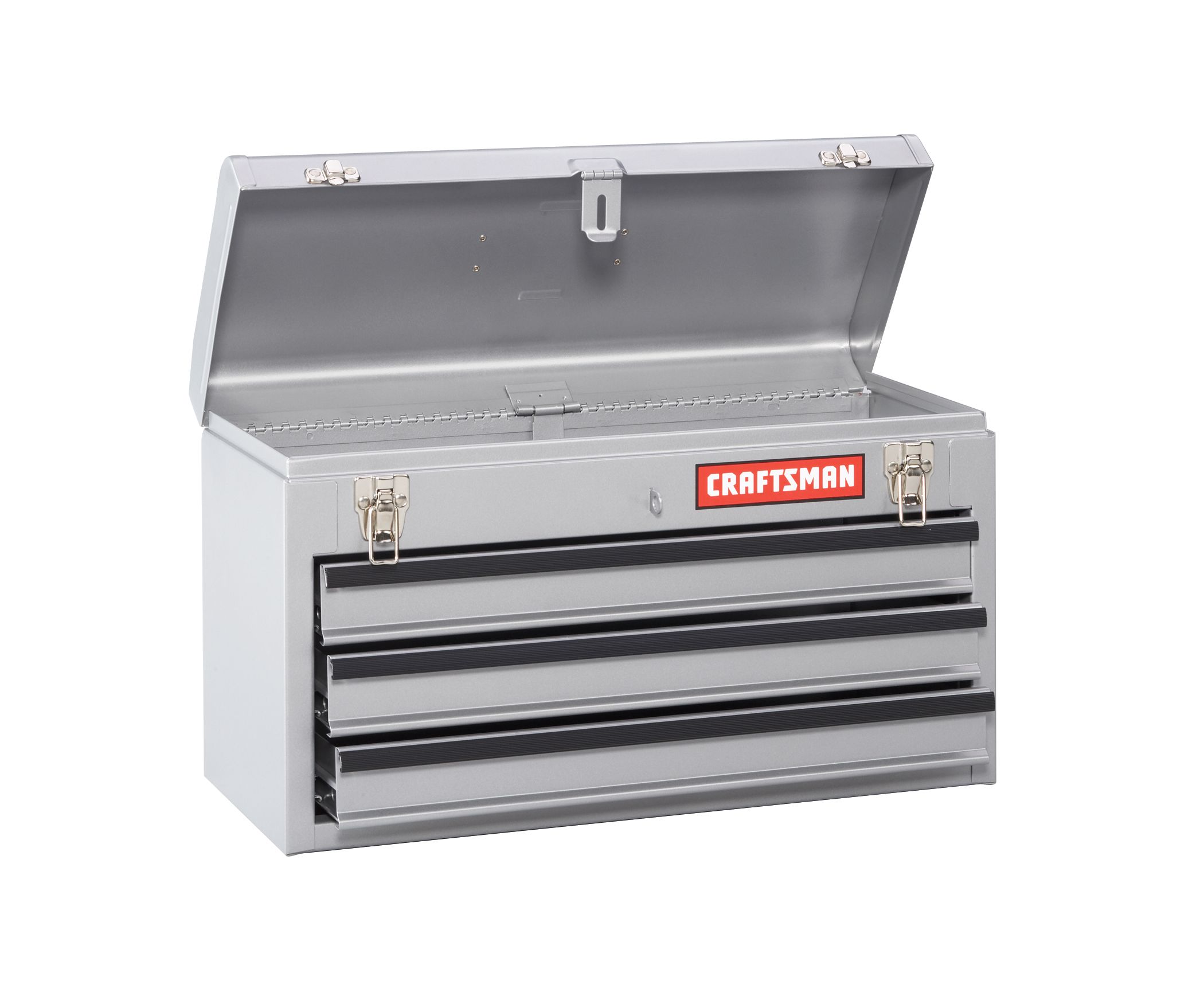 Craftsman 20 in. 3-Drawer Portable Chest - Silver