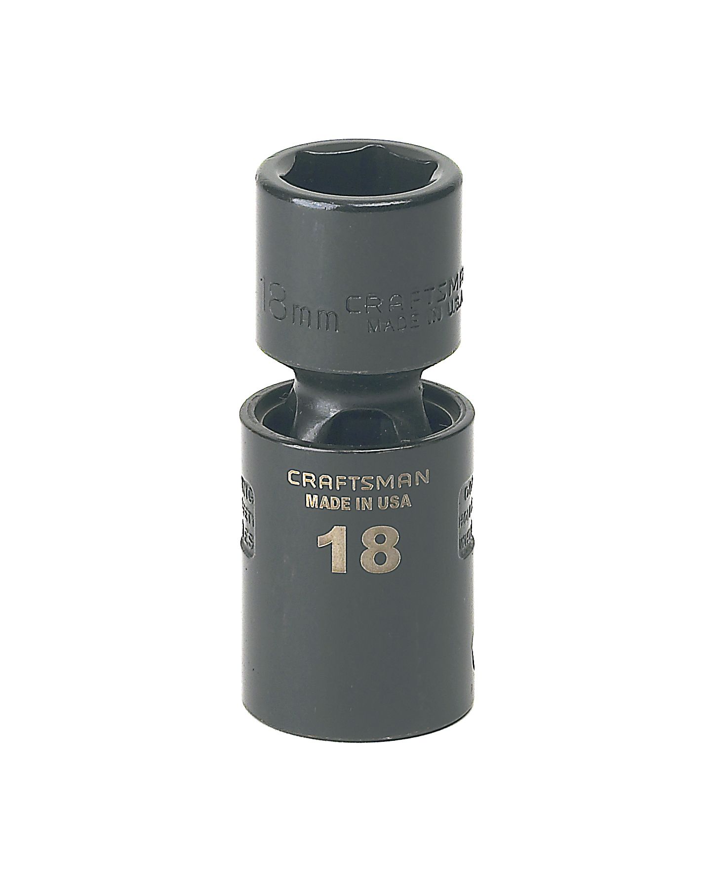 Craftsman 18 mm Easy-To-Read Pinless Swivel Impact Socket - 1/2 in. Drive at Craftsman.com