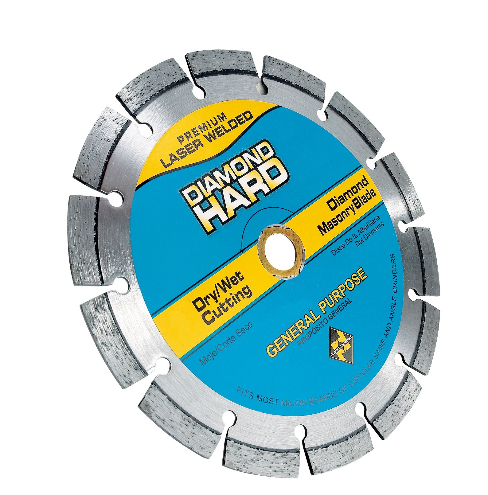 Planet Diamond&nbsp; 18 in. High-Performance Segmented Blade
