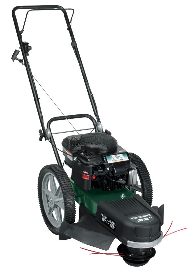 craftsman wheeled string trimmer