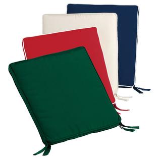 Lands' End Piped Chair Cushion - Outdoor Living - Patio ...