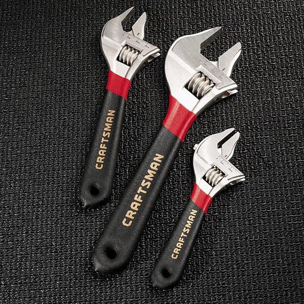 Craftsman 50455 Personalized 3 pc. Beak Jaw Adjustable Wrench Set