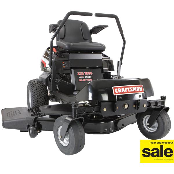 Craftsman 27790 24 hp 50 in. Deck, ZTS 7500 Zero Turn Riding Mower
