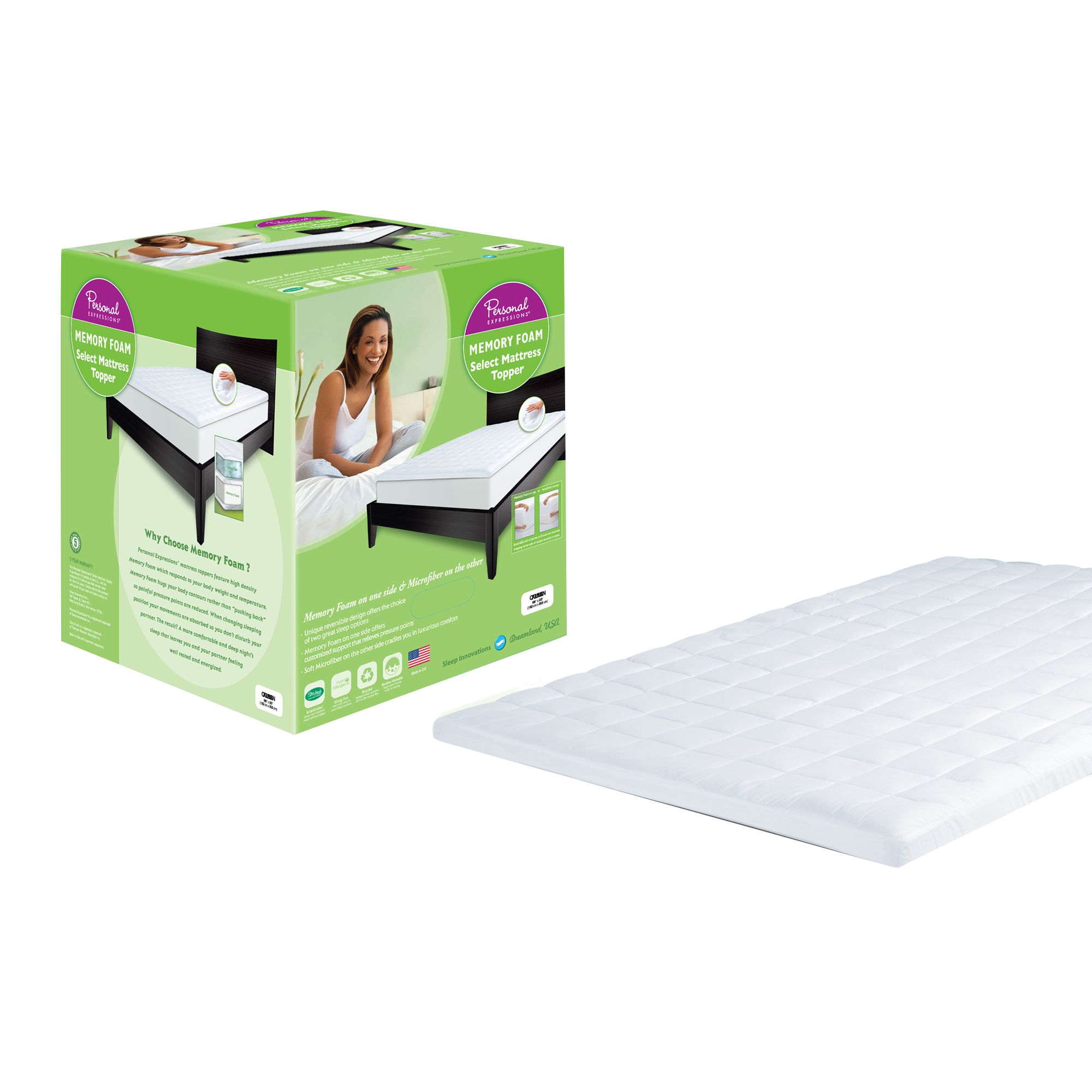 Personal Expressions Select Mattress Topper