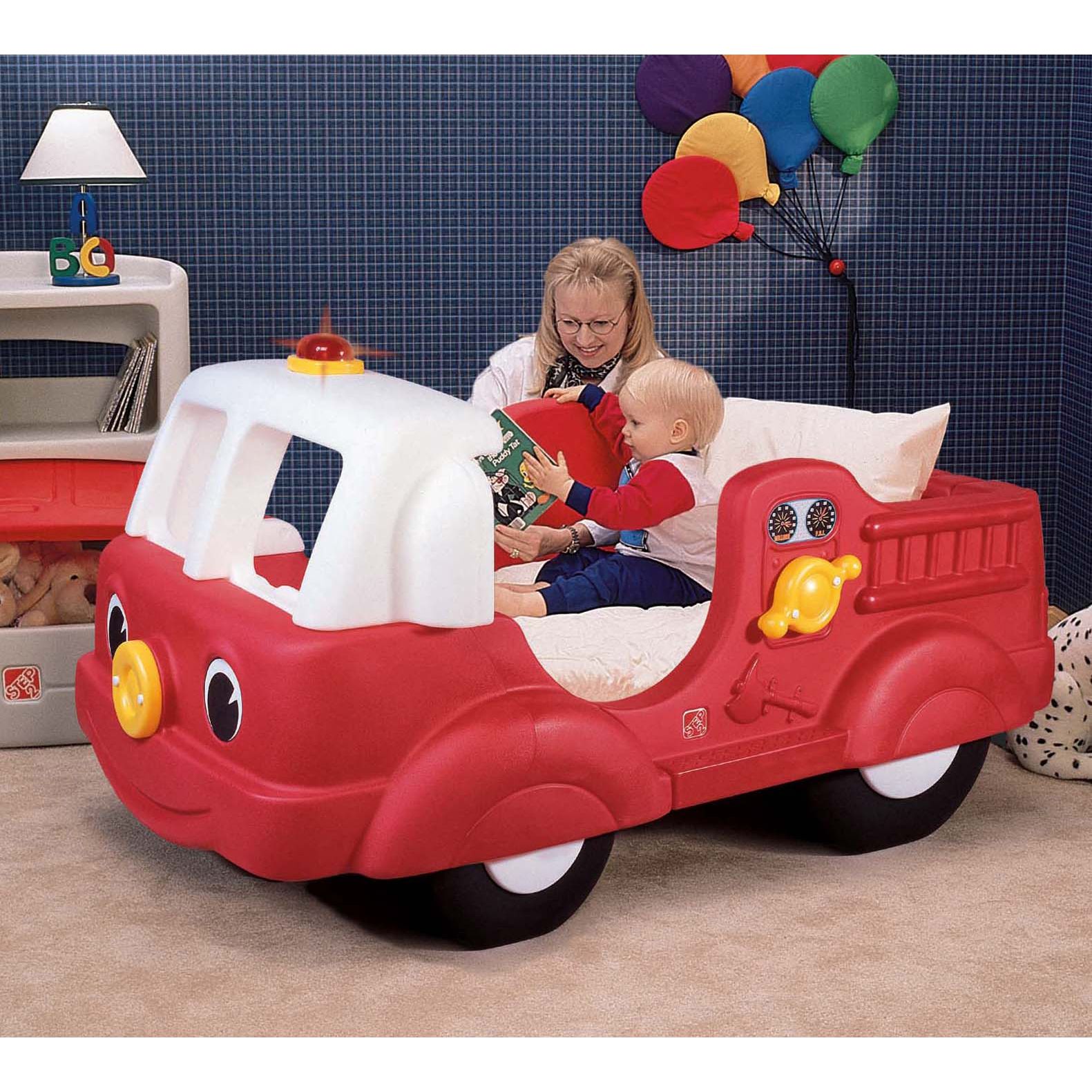 Step 2 - 795000 - Fire Engine Toddler Bed | Sears Outlet