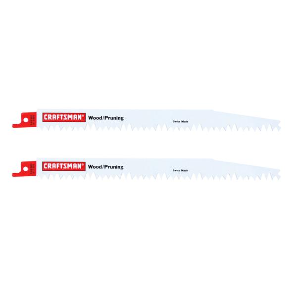 Craftsman 66383 9 In Reciprocating Saw Blades Pruning 5 Tpi 2