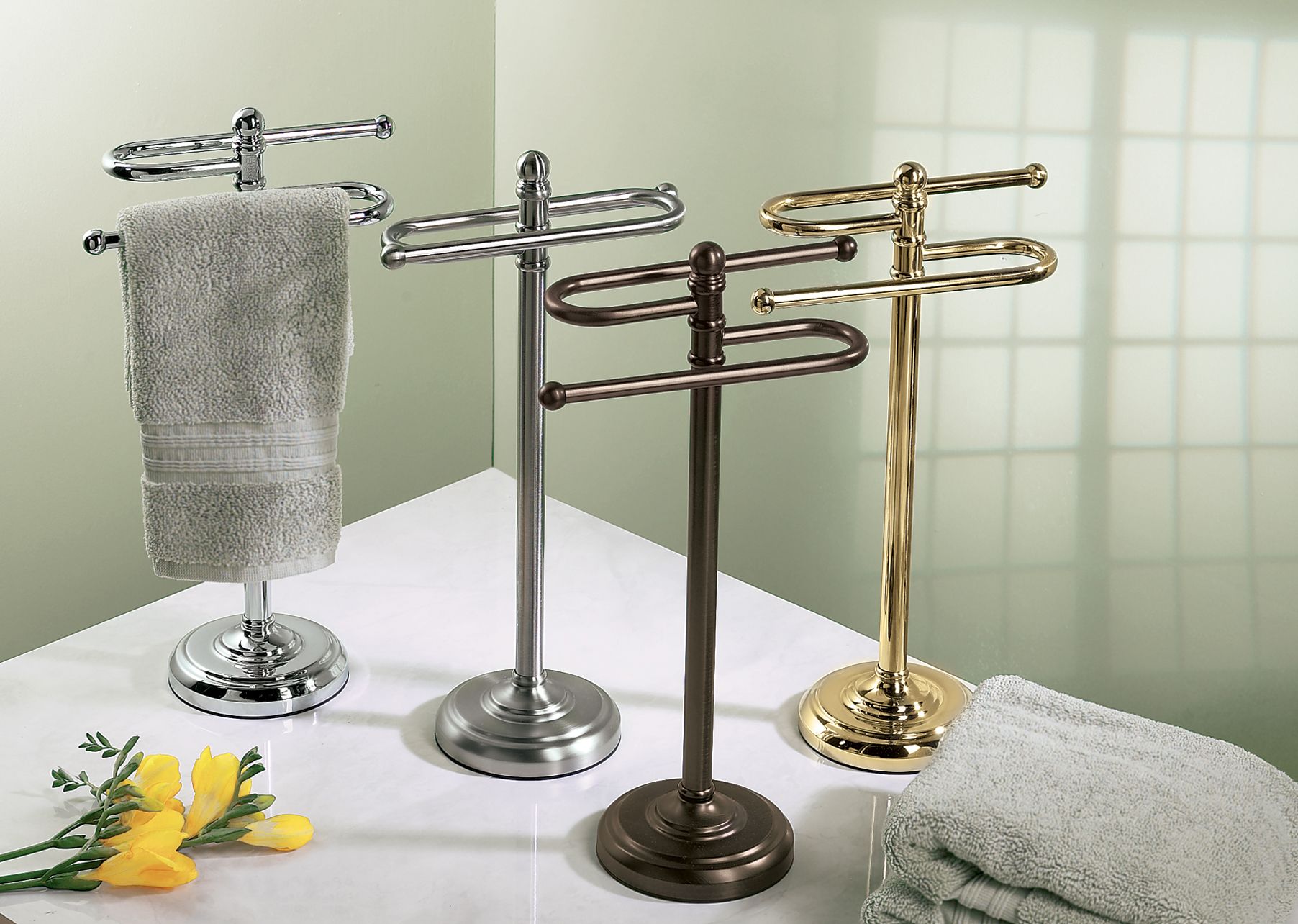 Gatco Vanity Top Spa Towel Valet, S Style - Satin Nickel at Kmart.com