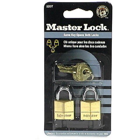 Master Lock Padlock with Keys, 2 pad locks at Sears.com